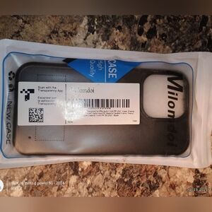 Black Phone Case Shockproof Designed For iPhone  Heavy Duty Military Case.6.1"